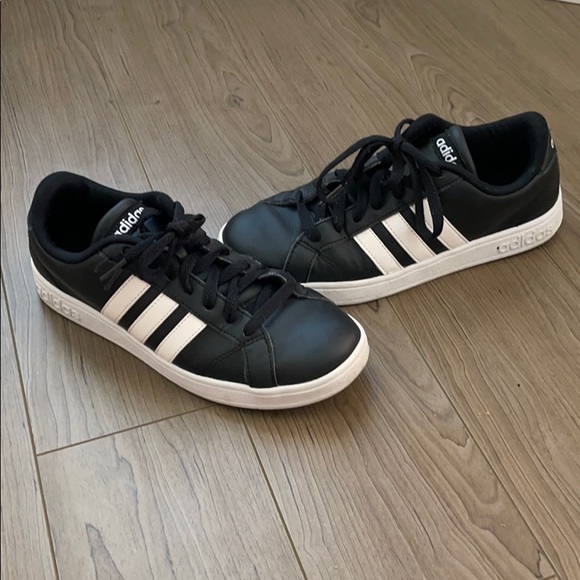 adidas synthetic leather shoes